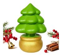 Pequeños De Árbol Navideño Figuritas Y Estatua Decorativa De Resina | Estatua De Árbol Navideño Para Invierno, Cumpleaños, , Diario En Interiores, Hogar Y Oficina