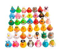 Pequeños de Goma - a Granel 25 Piezas Diferentes Figuras de baño, Set de Vinilo Multicolor | Play Regalo para Shower, Infantiles y cumpleaños -Goodie -Bag - Rellenos