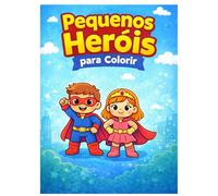 Pequenos Heróis para Colorir