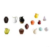 Pequeños imanes de resina para jarrones diseñados para colocar de forma segura en refrigeradores y otras superficies metálicas mientras retienen el agua para mini tallos florales (8 piezas)