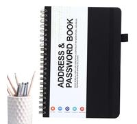 Pequeños libros con contraseña para personas mayores, libro con organizador de contraseñas | Bloc de notas para la organización de contraseñas - Libreta de direcciones Pequeños libros con contraseña