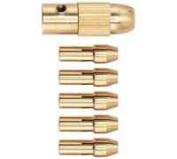 Pequeños Mandriles de Molienda Eléctricos, 1/64in ~ 1/8in Pulido Duradero Mini Mandril de Amoladora Eléctrica Antideslizante para Herramientas Rotativas para Carpintería para