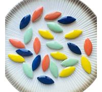 Pequeños mosaicos de vidrio, Ceramic Mosaic Tiles Irregular Multicolor 100g DIY Craft Hobby Arts Wall Decoration(Mix 1)