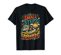Pequeños Pasos aún Nos mueven hacia adelante Terapeuta físico de la PTA Camiseta