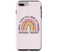 Pequeños Pasos del Arco Iris Nos mueven hacia adelante Orgullo de Terapia física Carcasa para iPhone 7 Plus/8 Plus