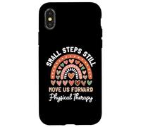 Pequeños Pasos del Arco Iris Nos mueven hacia adelante Orgullo de Terapia física Carcasa para iPhone X/XS