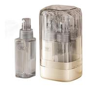 Pequeños recipientes para cosméticos, botellas de viaje para artículos de | 4 accesorios para viajes, viajes de negocios, hoteles, mujeres, niñas, esposa, madre, champú, sp