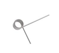 Pequeños resortes de torsión de acero inoxidable, 5 uds SS resortes de torsión en forma de V 0,6mm diámetro del alambre 5mm OD 30mm longitud ángulos de 45-270°(Right,0.6x5mm 2 Laps (270°))