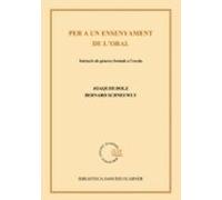 Per A Un Ensenyament De L¿oral. Iniciació Als Gèneres Formals A L'escola