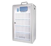 per Cellulare 48 Slot Ricarica Multiscomparto Scatola Trasparente con Serratura Perfetto per Ufficio e Casa Risparmio Spazio.