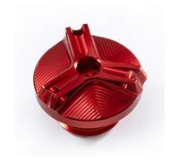Per Goldwing Gl1800 Hornet 600 900 HORNET CB600F 2007-2009 2010 2011 2012 Tappo Olio Motore Bullone Tappo Serbatoio Accessori(Red)
