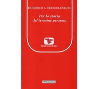 Per la storia del termine persona (Il pellicano rosso. Nuova serie)
