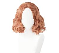 per Persona 5 Haru Okumura Corte Corrido Cortado Naranja Rosa Rosa Rosa Pantalla COSTANTE Cosplay Pelo DE Costura + Wig Cap