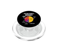 per qué perdo a bàsquete Basket Jugador de Baloncesto Hombre PopSockets PopGrip para MagSafe