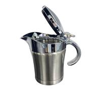 per salsa con griglia riscaldante, piccola per salse e sughi, Ciotolla per salsa per cene festive, Ciotla per salssa e set di mestoli per il Ringraziamento, Caraffa per alsa, Versatore