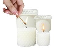 Per - Suministros De Artesanía Reutilizables Y Antiadherentes | De Silicona Para La Creación De Modernas | Para Cera Jabón Resina Fundición Decoración Hogar Halloween Navidad Cumpleaños