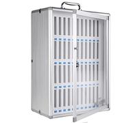 per Telefono Cellulare Contenitore Trasparente Sicuro 60 Posizioni per Smartphone da Scrivania Storage Box per Accessori Telefonici