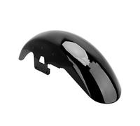 per Touring Road King Street Glide 2014-2023 Nero LucidoParafango Anteriore In Acciaio con Rivestimento per Cerchi Da 19" Moto Motocicleta Mudguard