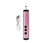 per Unghie Elettrica | Set Pedicure Manicure Doppia Testa 2 In 1 | Di Bellezza A Batteria con Luce | per Le Unghie Delle Mani, Unghe Dei Piedi, SPA, Casa, Viaggio, Matrimonio
