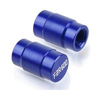 per YH FZR 600R FZR600 600 R FZR600R 1989-1991 1990 Accessori Motociclisti Valvola Della Ruota Capiterie CNC COPERS(Azul)