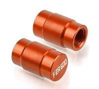 per YH FZR 600R FZR600 600 R FZR600R 1989-1991 1990 Accessori Motociclisti Valvola Della Ruota Capiterie CNC COPERS(Naranja)