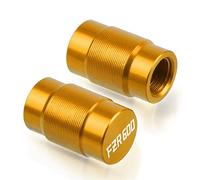 per YH FZR 600R FZR600 600 R FZR600R 1989-1991 1990 Accessori Motociclisti Valvola Della Ruota Capiterie CNC COPERS(Oro)