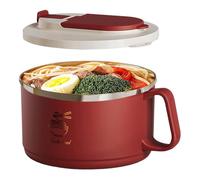 Per Zuppa - Manico Antiscottatura Di Capacità Da 1650 Ml, Per Noodle Contenitore Pera Insalata Pranzo Macedonia Home Office Scuola Appartamento Dormitorio Picnic Campeggi