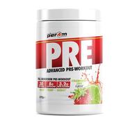 Per4m Pre Workout Stim Fresa Lima 570g - Pre-entrenamiento stim sabor fresa lima para un mejor rendimiento.