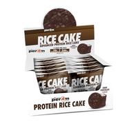 Per4m Rice Cake Chocolate Negro 12x2x32g - Tortitas de arroz sabor chocolate negro para un snack saciante.
