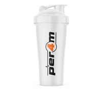 Per4m Shaker Blanco 700ml - Shaker blanco de 700ml para mezclas suaves.