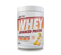 Per4m Whey Protein Melocotón y Crema 900g - Proteína de suero con melocotón y crema para la recuperación.