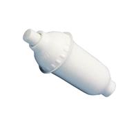 Pera conmutada blanca, diseñada para telecomunicaciones, optimiza señal, ideal para redes y sistemas de comunicación.