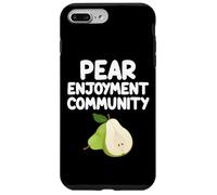 Pera Disfrute Comunidad Dulce Otoño Frutas Bartlett Bosc Carcasa para iPhone 7 Plus/8 Plus