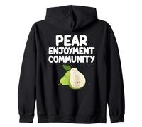 Pera Disfrute Comunidad Dulce Otoño Frutas Bartlett Bosc Sudadera con Capucha