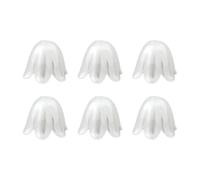 Perals Beads - 100 Uds Lily Of The Valley Loose Perlas falsas con agujero, Perlas falsas sueltas, pequeñas costuras en el grano de perla, cuentas de perlas de imitación de arte, grano de artesanía