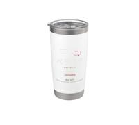 Perapera Fluent Algún día Aprende japonés Nihongo Vaso térmico de acero inoxidable de doble pared