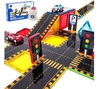 Perbabe - Bloques magnéticos para niños (72 unidades)