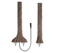 PERCA DE AVIEDAD CALIENTO - Estación de calentamiento de chinchilla de hámster loro, poste de bajo voltaje | Diseño de placa de temperatura constante, accesorio seguro para la jaula Comodidad