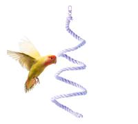 Perca DE Cerca DE AVIEDE, PERCHES DE CORNERA para Cajas DE AVITOS - PERCHES Flexibles DE PARRIMIENTO para para Grande - Toy de algodón de algodón Multicolor