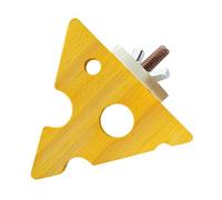 Perca de pie para loros, perchas para pájaros para jaula | Perchas de madera para loros para jaulas de pájaros con forma de queso - Perchas para periquitos para jaula, percha para pájaros masticadores