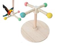 PERCA DE PIEDO MABLETOP, PERCA DE PARROTO DE PELLOTOP,Rama de pájaro Madera de madera - Sticks de pie de loro interactivo, ramas de escalada para periquitos para periquitos para periquitos para periqu