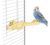 Perca para pájaros, juguete impermeable para ejercicios de escalada, molienda de patas con entrenamiento de equilibrio, soporte de madera para cacatúa, conure, tortolito, pinza, guacamayo, pájaros