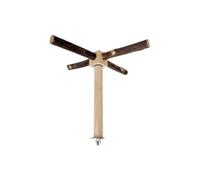 Percas giratorias para pájaros, perca trepadora para jaula | de madera para loros, gimnasio, ejercicio, jaula, accesorios para tortolitos, conures, soporte ideal para uso doméstico de