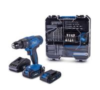 Perceuse-visseuse SCHEPPACH - 20V IXES - 50 Nm mandrin 13mm + 2 batteries + chargeur + 74 accessoires + Coffret - C-DTB74/2-X