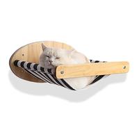 Percha colgante para mascotas para interiores para escalar, muebles de pared, montaje en pared, estante de poste