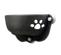 Percha colgante portátil para gatos, hamaca y cama acolchada suave para | Proporciona a tu amigo felino un lugar de descanso con esta percha colgante portátil para gatos y hamaca para ventana