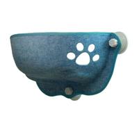 Percha colgante portátil para gatos, hamaca y cama acolchada suave para | Proporciona a tu amigo felino un lugar de descanso con esta percha colgante portátil para gatos y hamaca para ventana