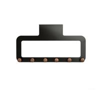 Percha de almacenamiento sobre la puerta con soportes reforzados y acolchado protector para colgar toallas, batas y accesorios en puertas interiores estándar