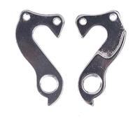 Percha de aluminio para cambio trasero de transmisión, 16 tipos, para bicicleta de montaña, bicicleta de carretera, 1 par
