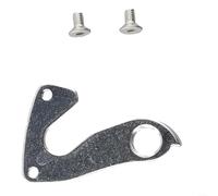 Percha de aluminio para desviador trasero para bicicleta de tierras altas, diseño para una alineación precisa del mecanismo de engranaje y estabilidad